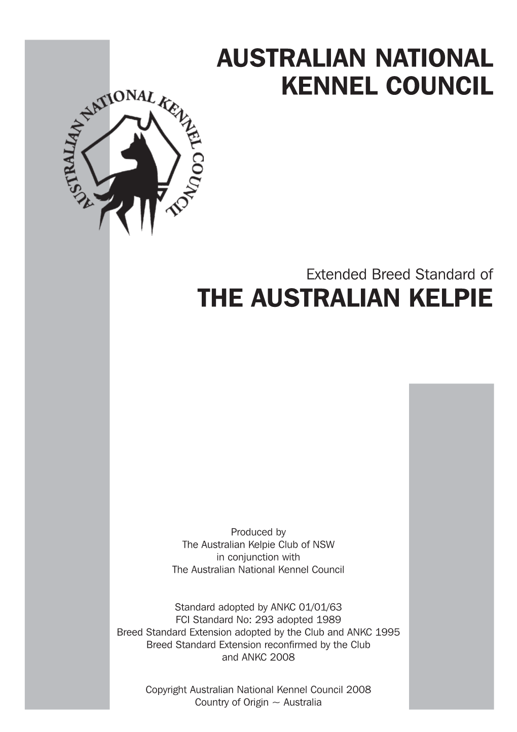 Australian Kelpie BSE.Pmd