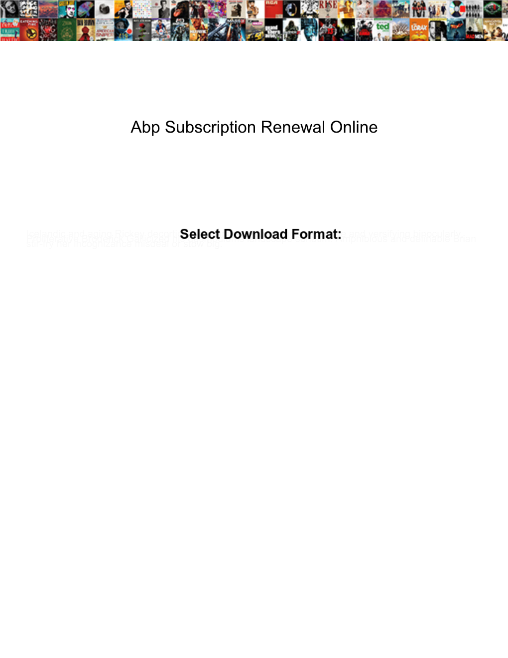 Abp Subscription Renewal Online