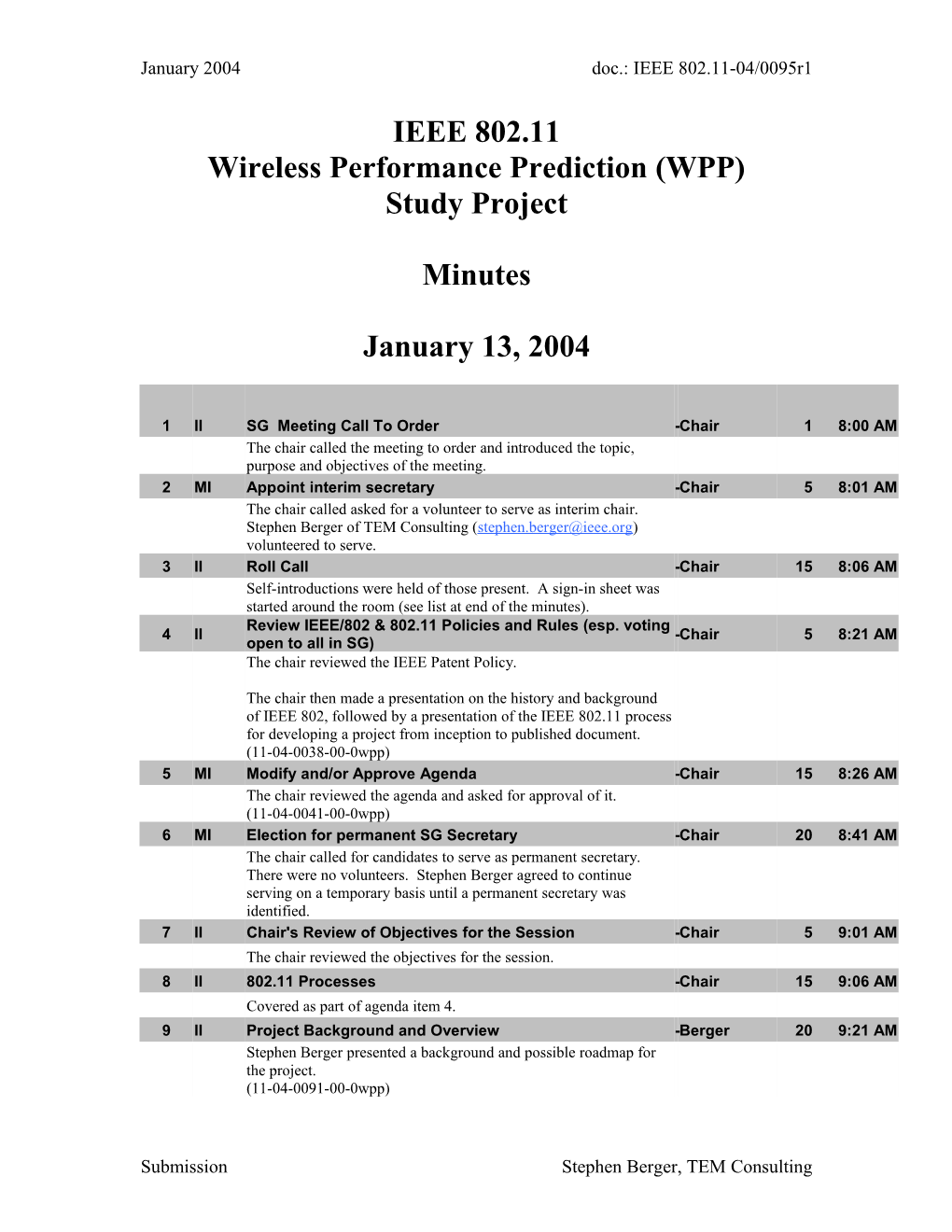 Wireless Performance Prediction (WPP)