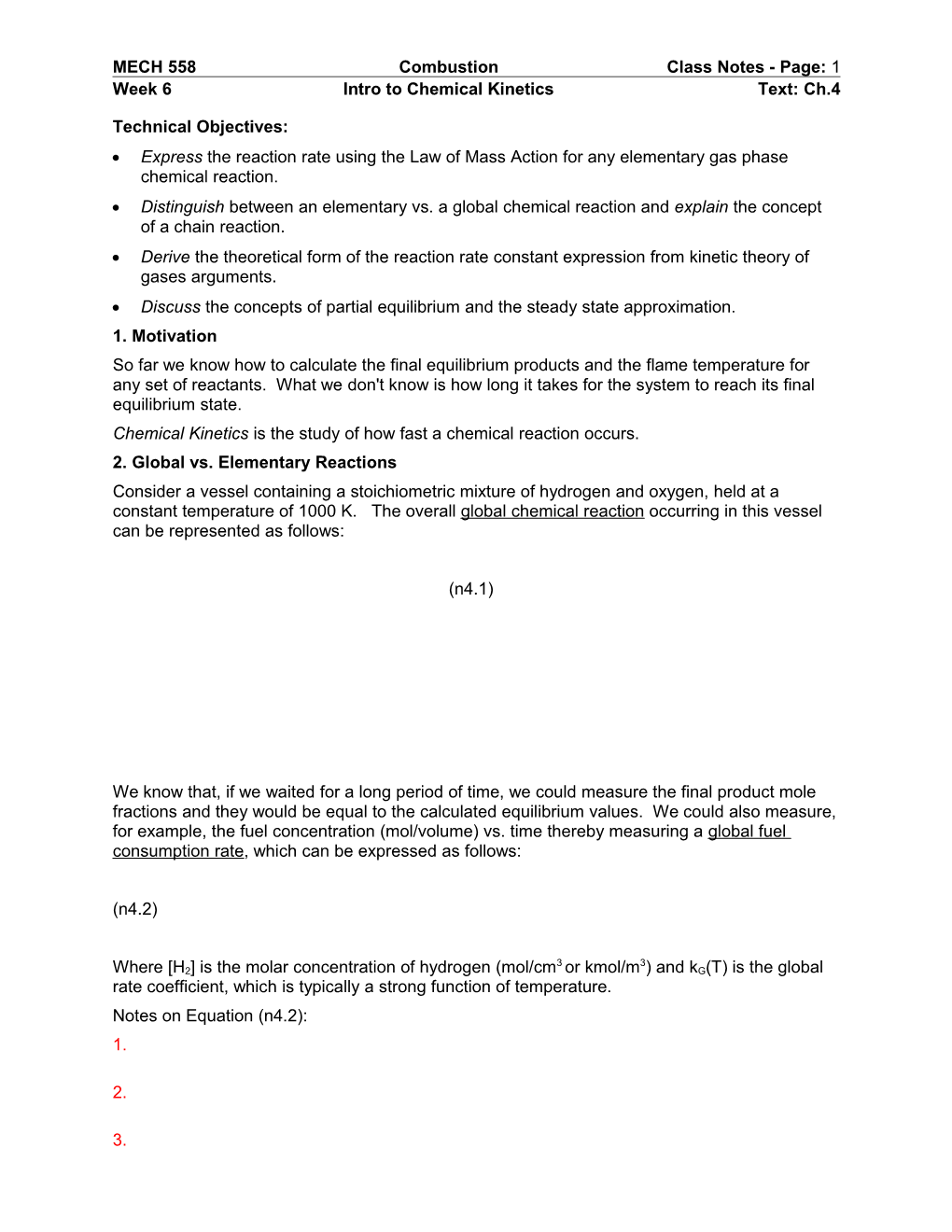 MECH 558 Combustion Class Notes - Page: 8