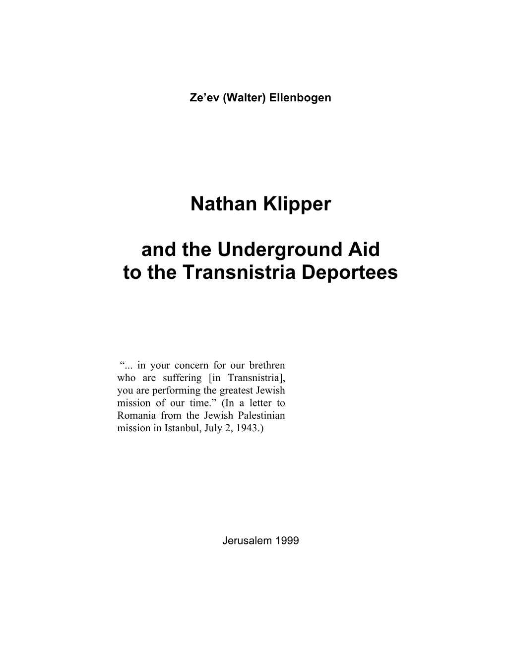 Nathan Klipper