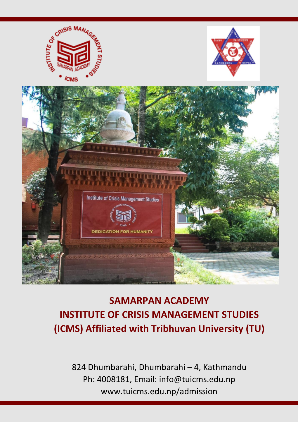 ICMS) Affiliated with Tribhuvan University (TU