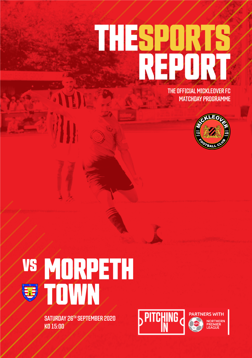 Thesports Report the Official Mickleover Fc Matchday Programme