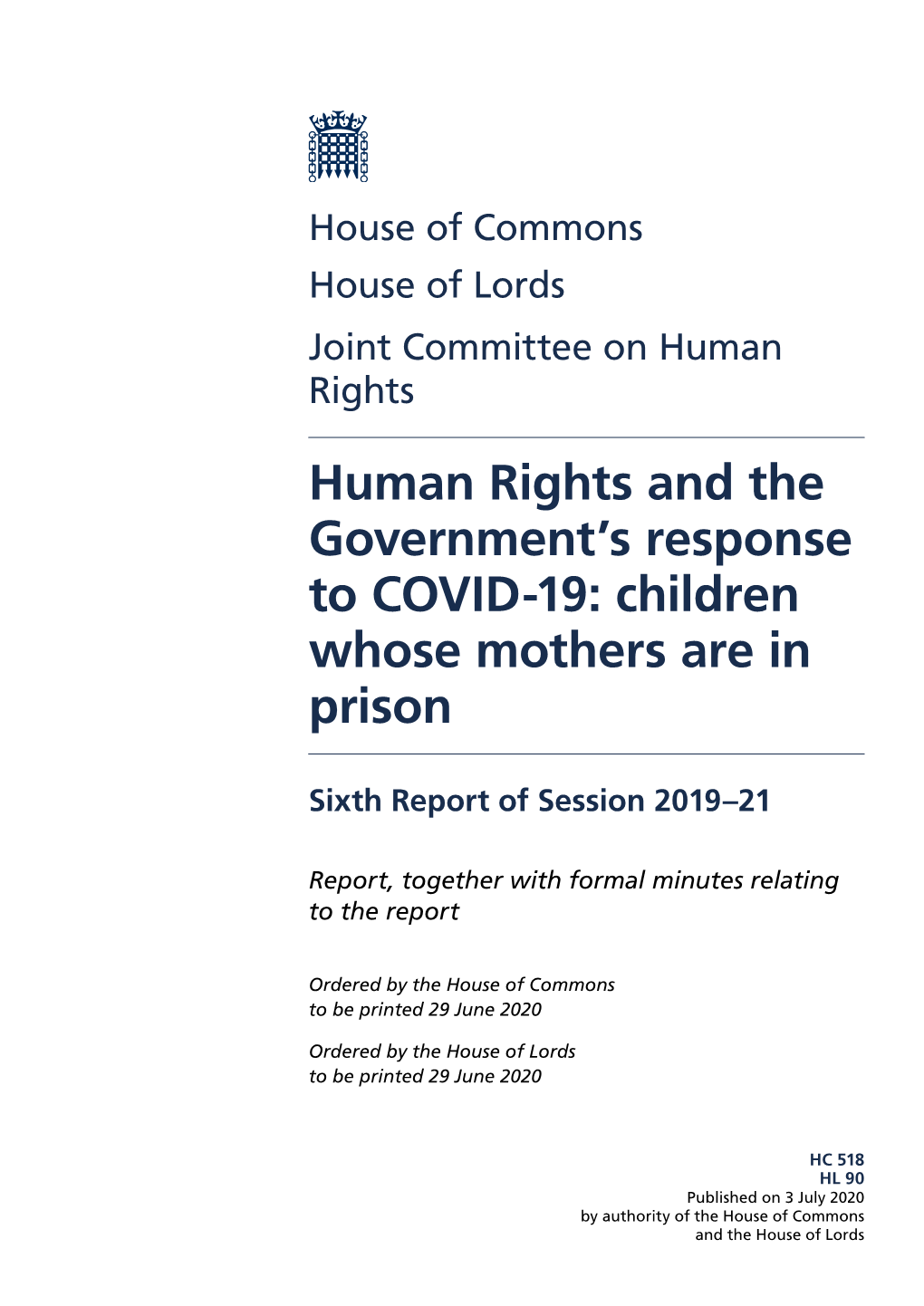 Human Rights and the Government's Response to Covid-19