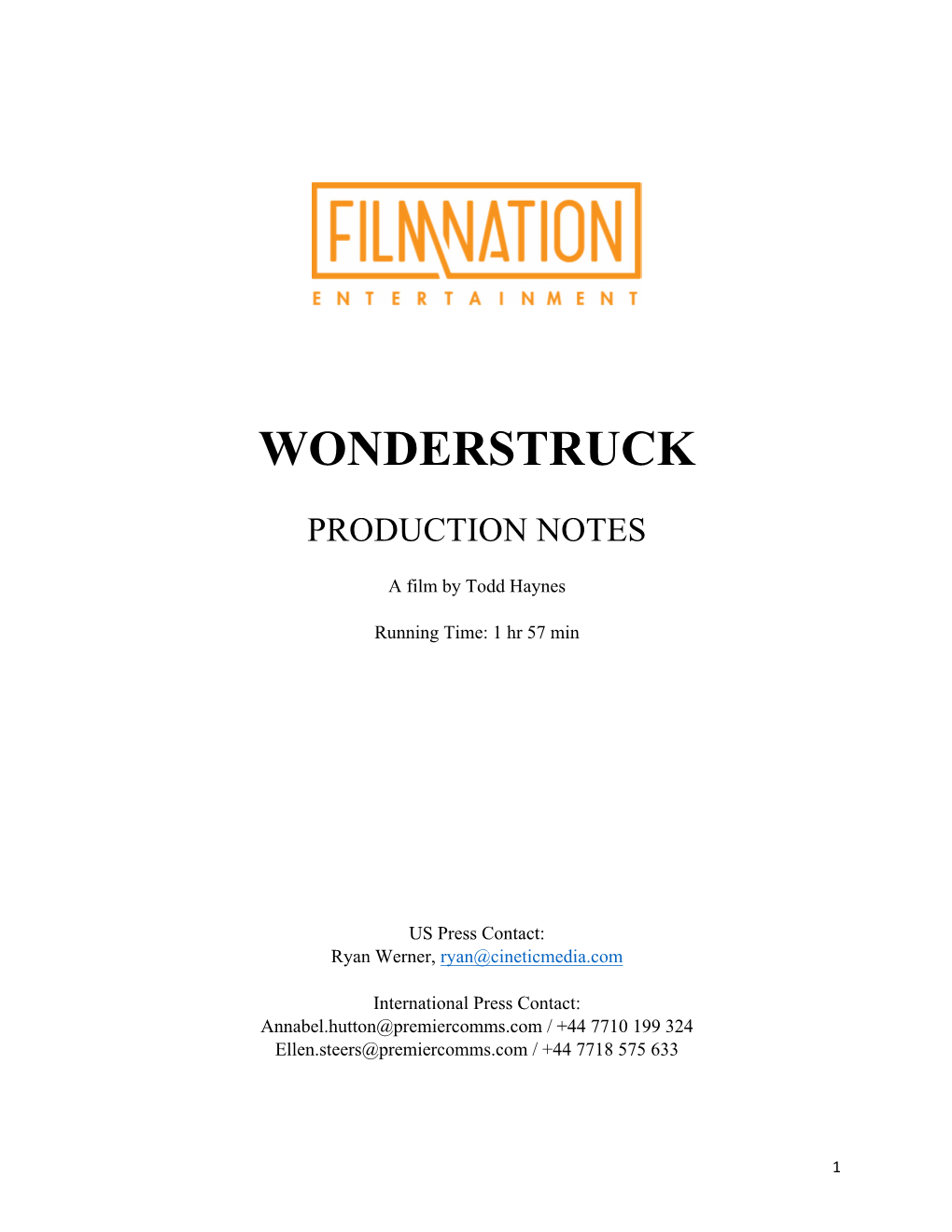 Wonderstruck