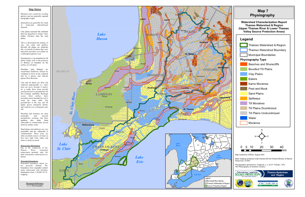 Physiography Topographic Highs