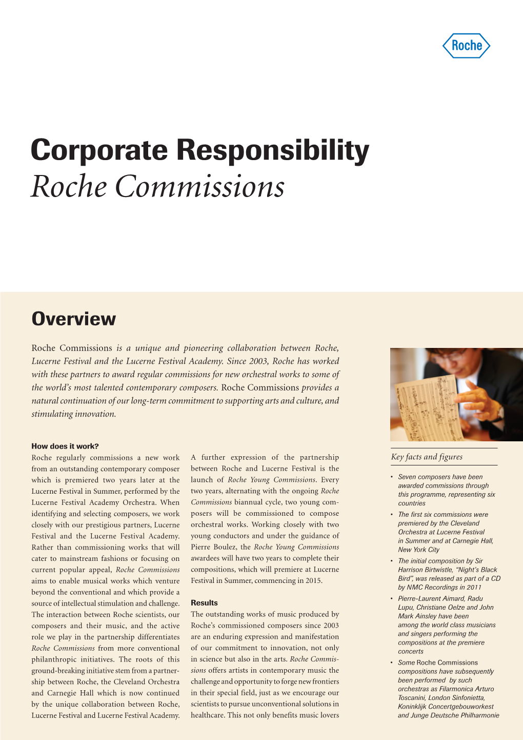 Roche Commissions
