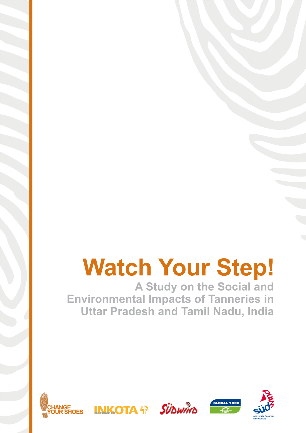 Watch Your Step! a Study on the Social and Environmental Impacts of Tanneries in Uttar Pradesh and Tamil Nadu, India