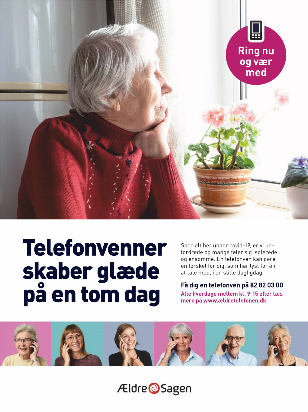 Telefonvenner Skaber Glæde På En Tom