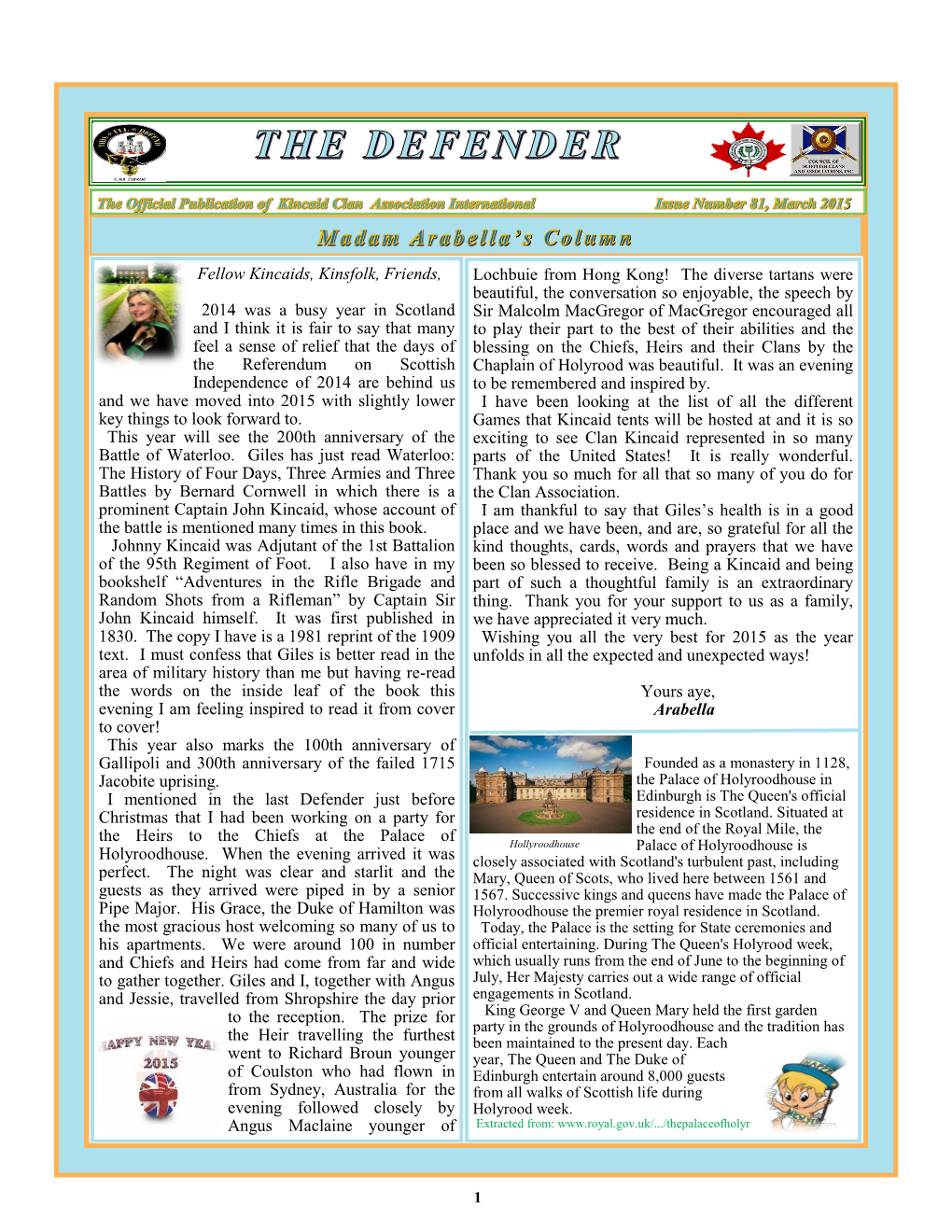 The Defender, Issue 81