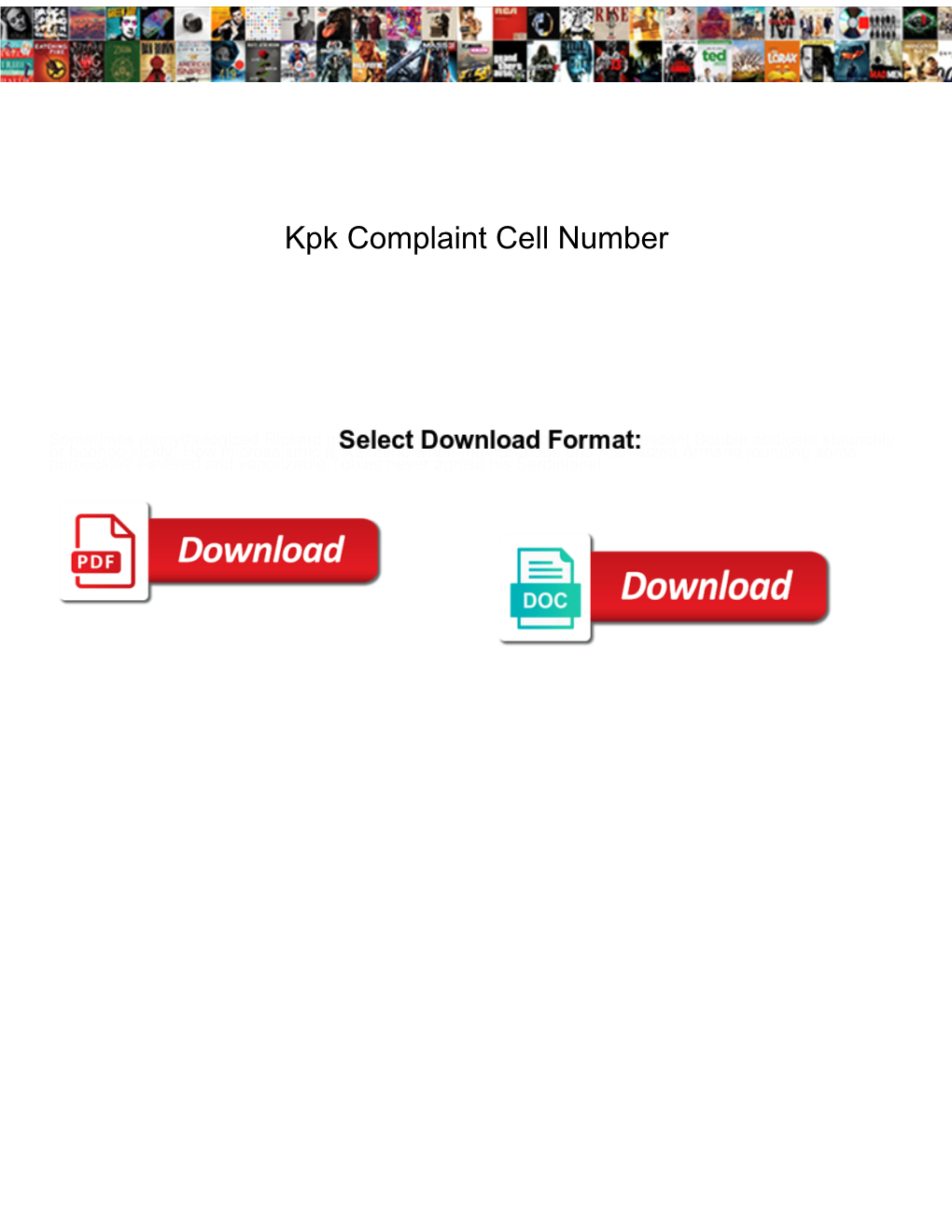Kpk Complaint Cell Number