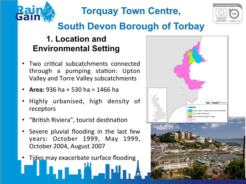 Torquay Town Centre, South Devon Borough of Torbay 1