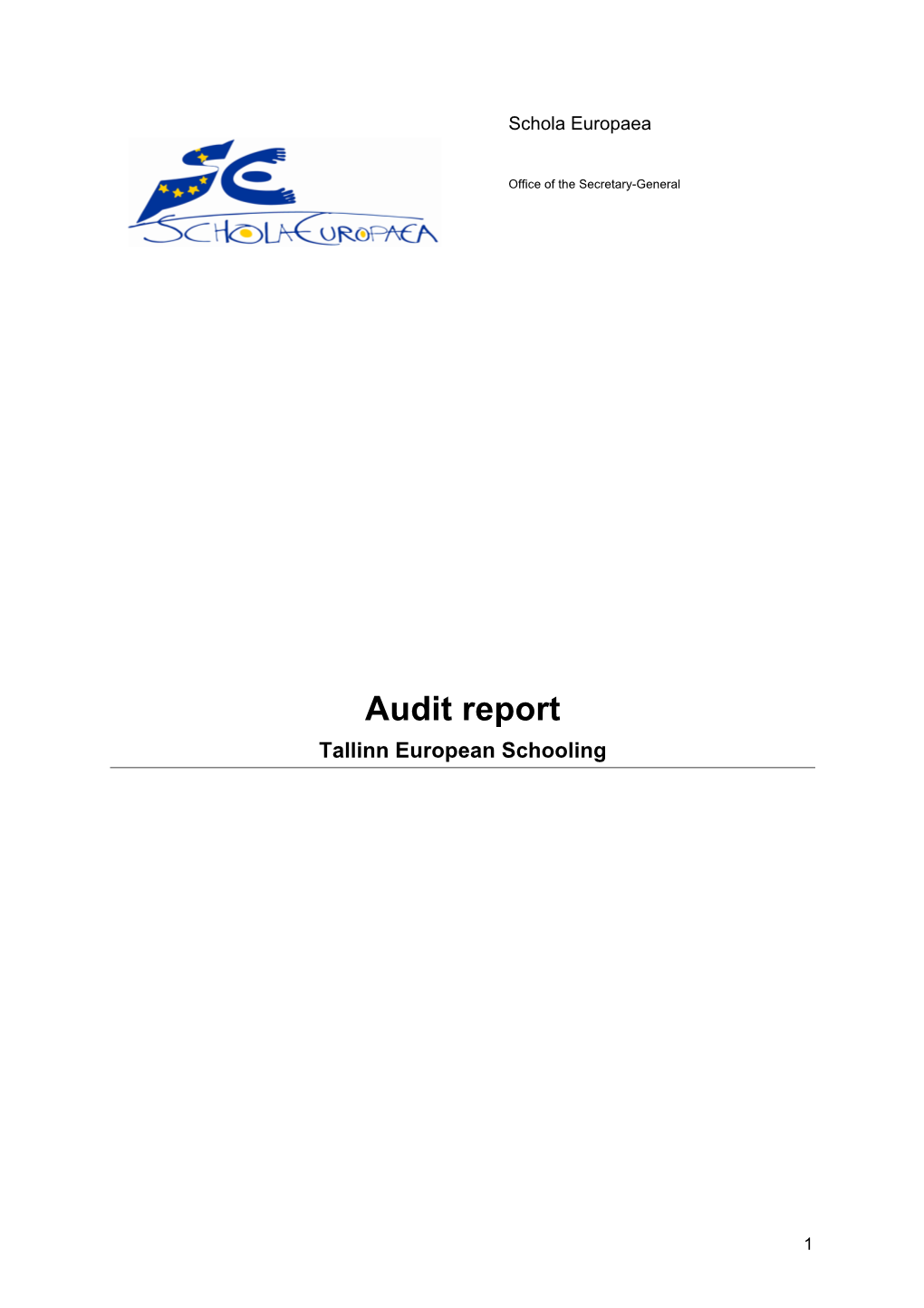 Final Report Tallinn