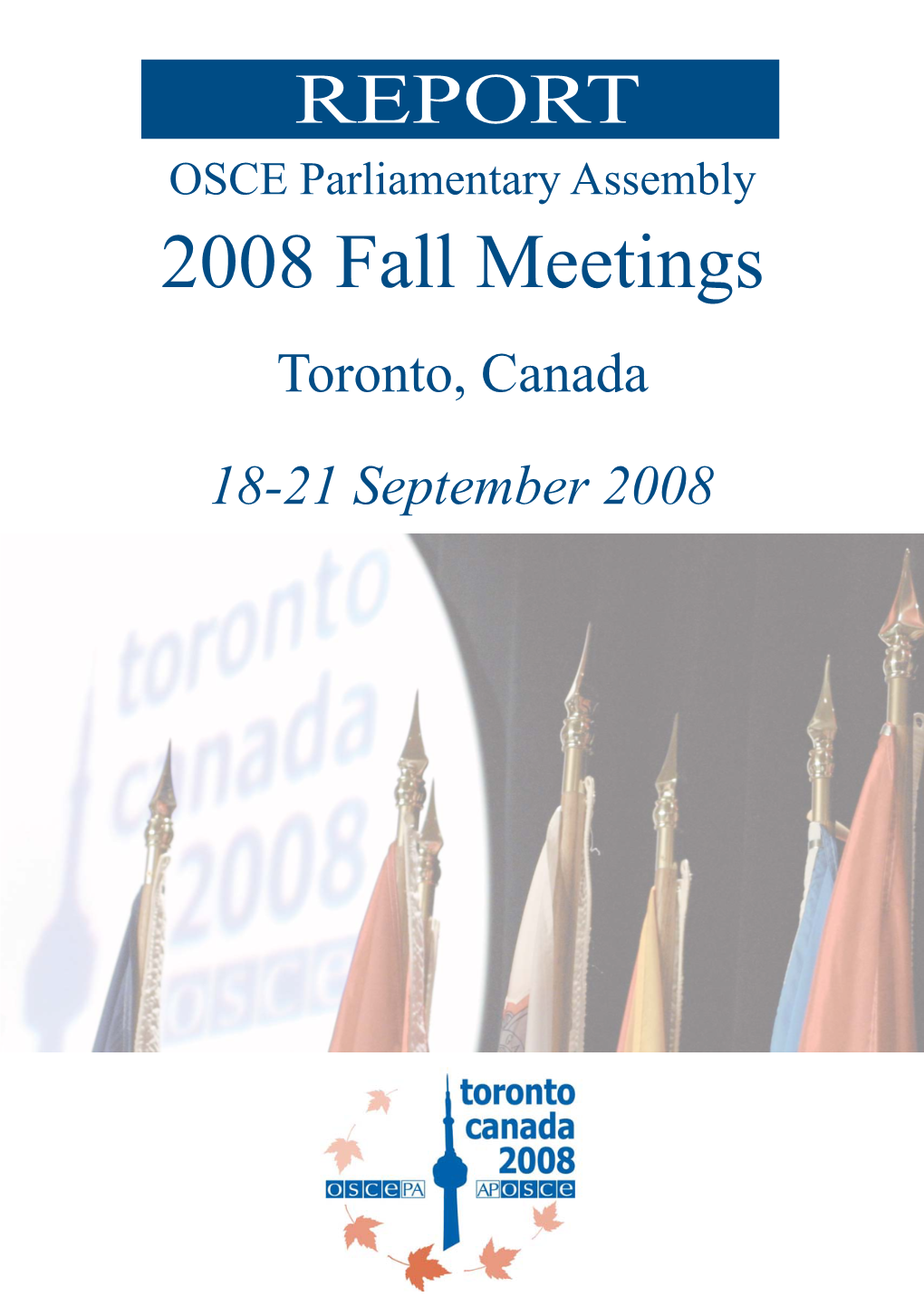 2008 Toronto Report.Indd