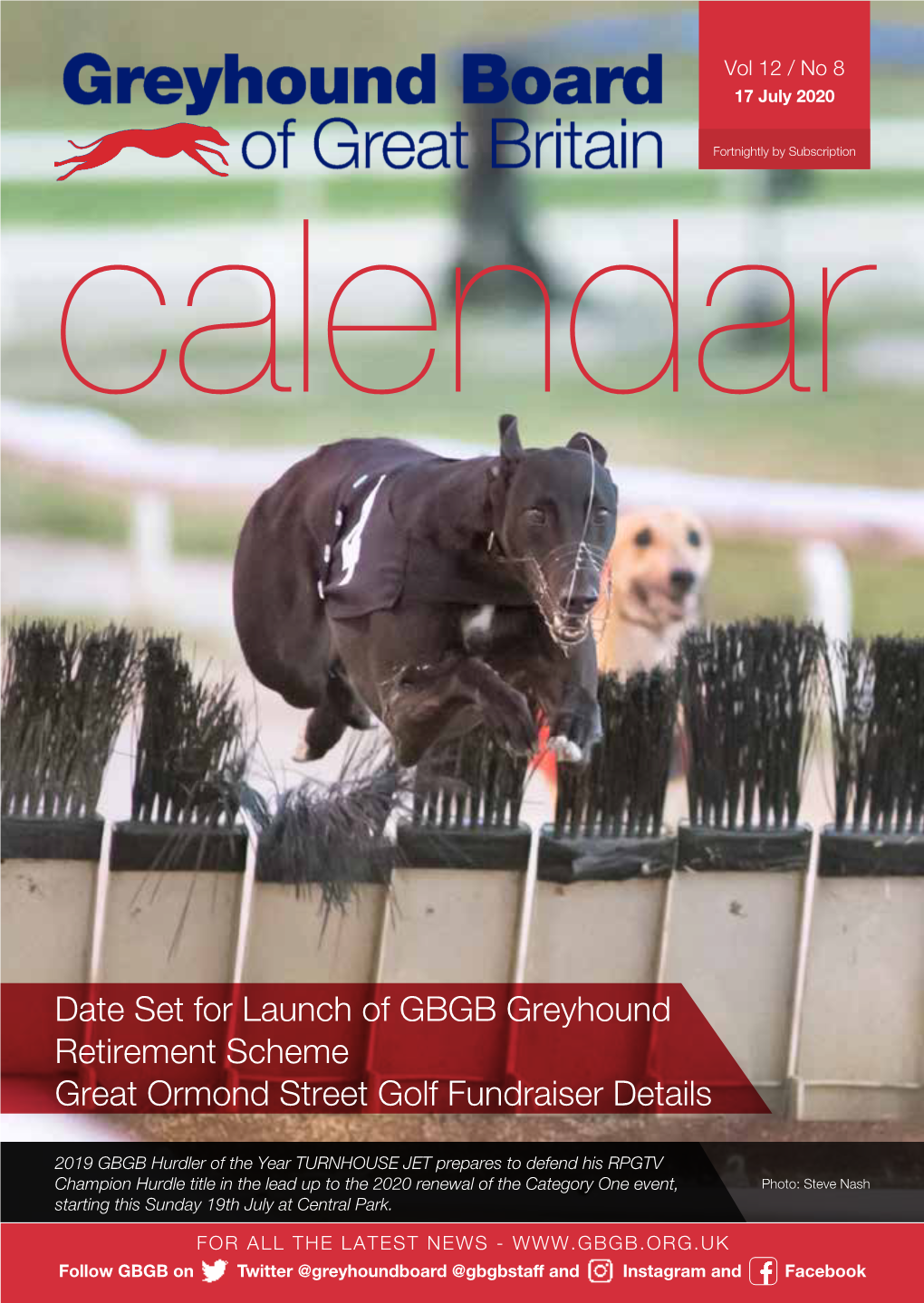 Date Set for Launch of GBGB Greyhound Retirement Scheme Great Ormond Street Golf Fundraiser Details