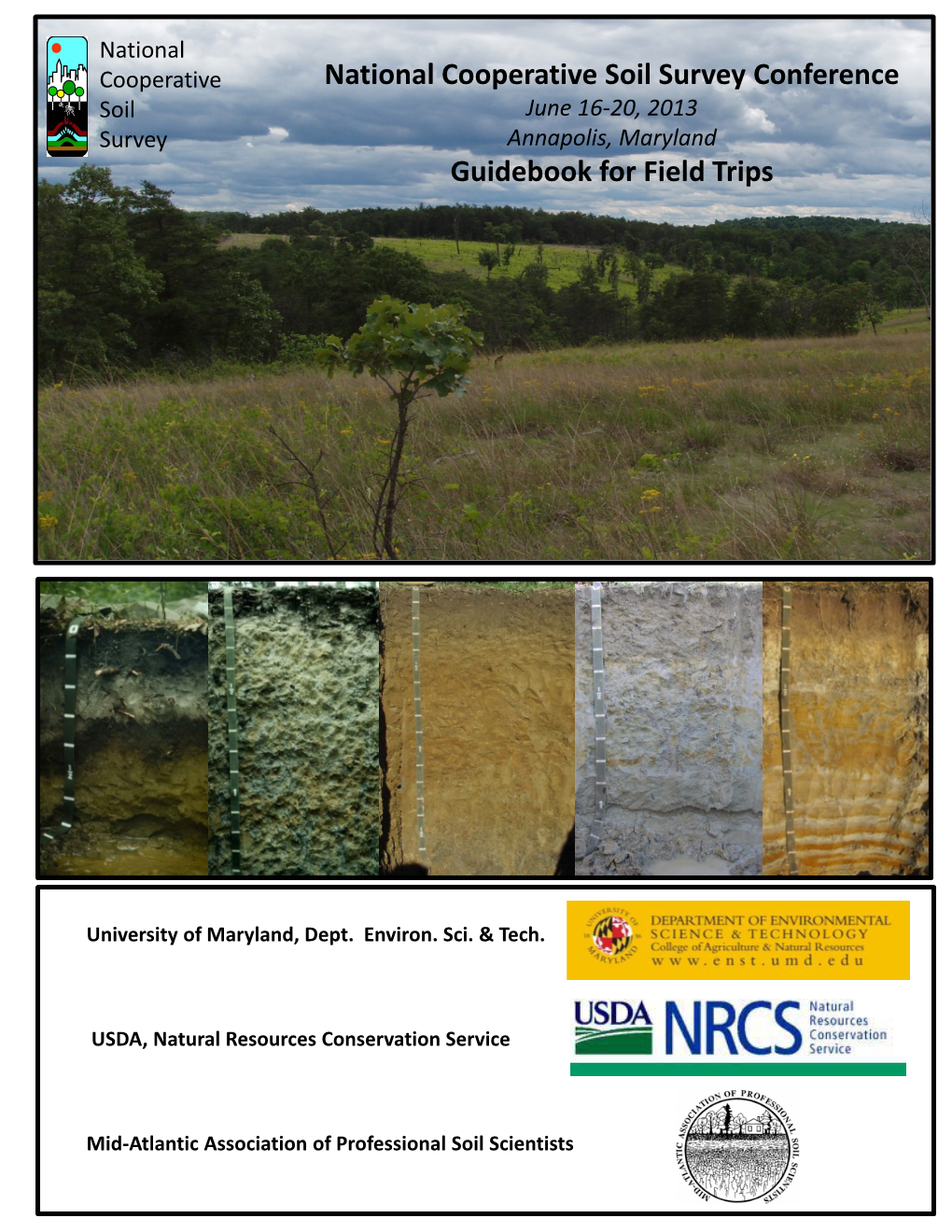 National Cooperative Soil Survey Conference Guidebook for Field Trips