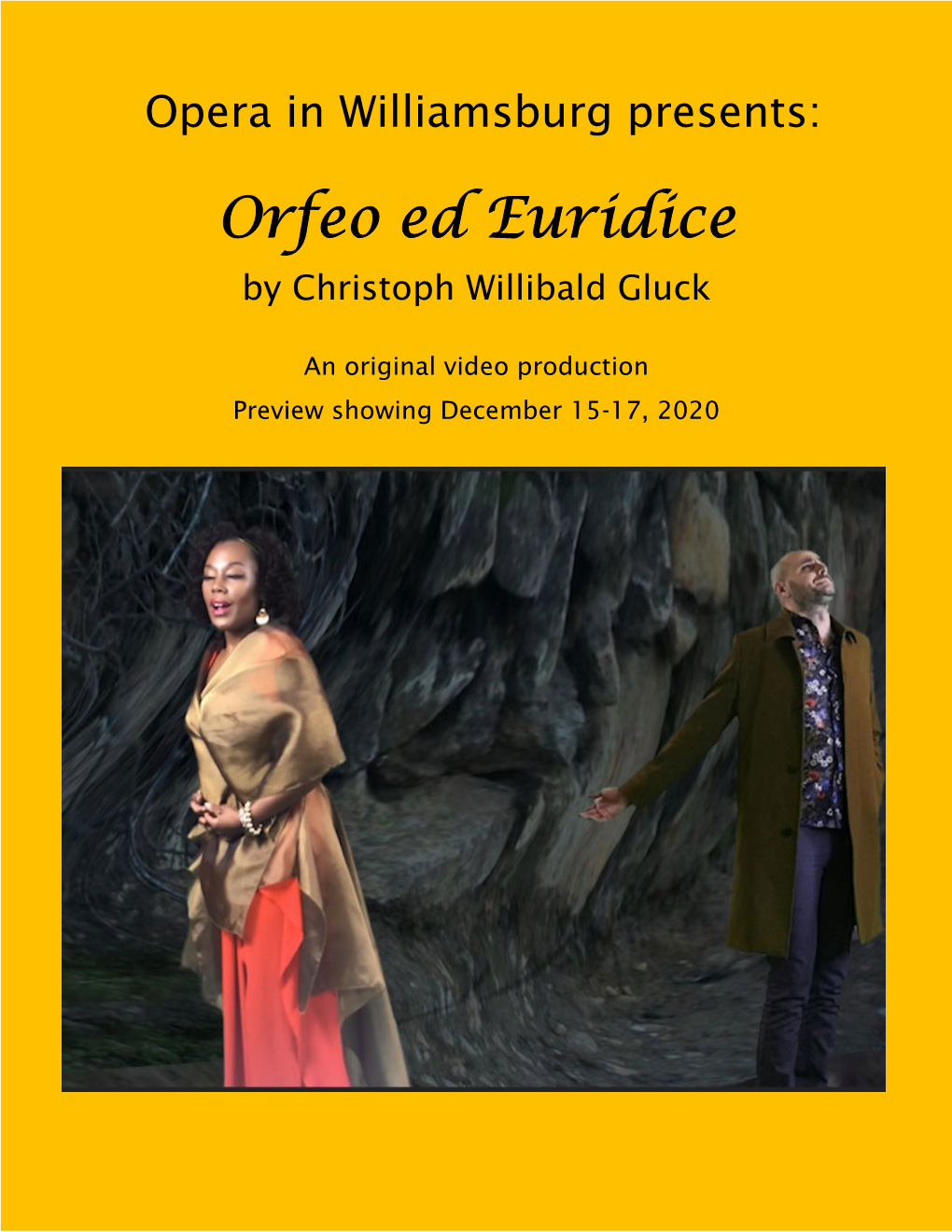 Orfeo Ed Euridice