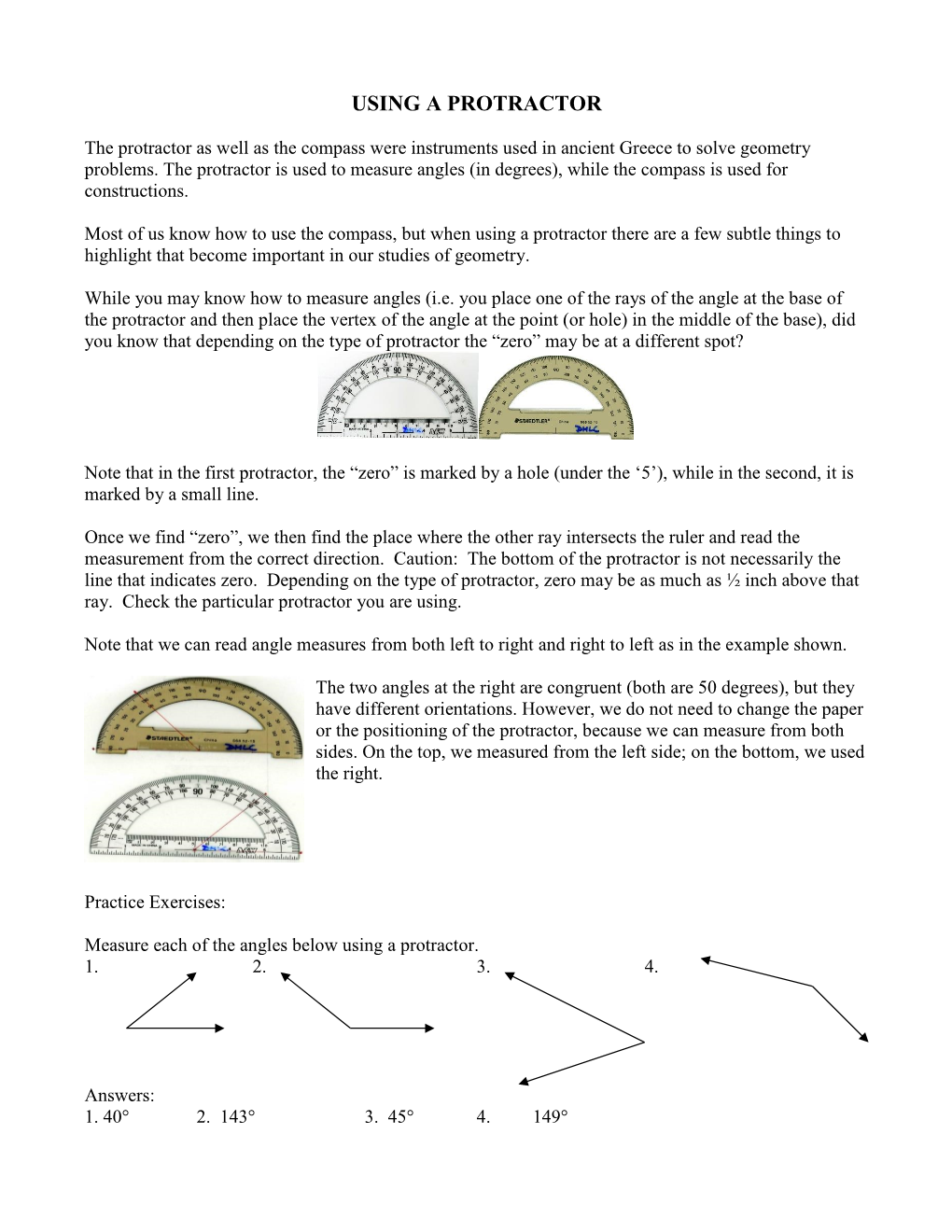 USING a PROTRACTOR.Pdf