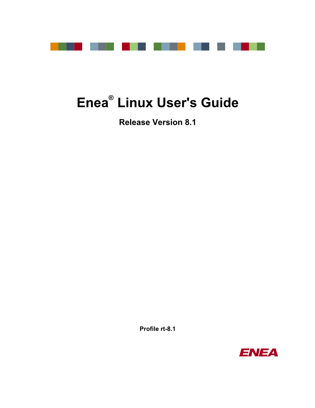 Enea® Linux User's Guide