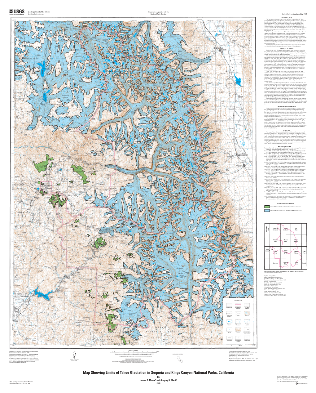 USGS Scientific Investigations Map 2945