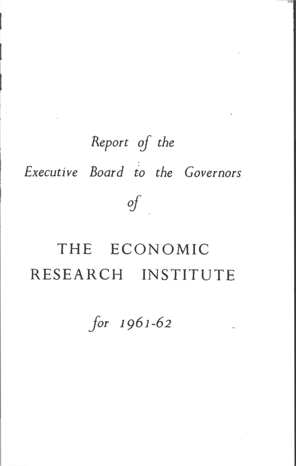 The Economic and Social Research Institute