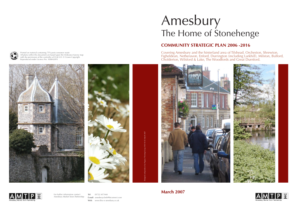 Amesbury the Home of Stonehenge