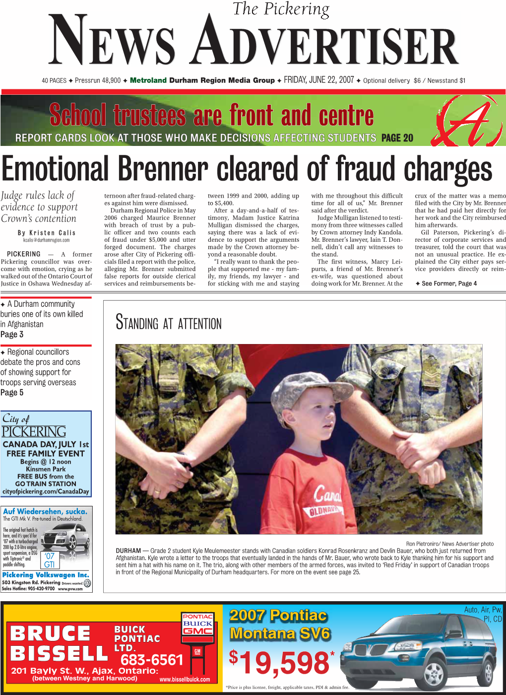 Emotional Brenner Cleared of Fraud Charges