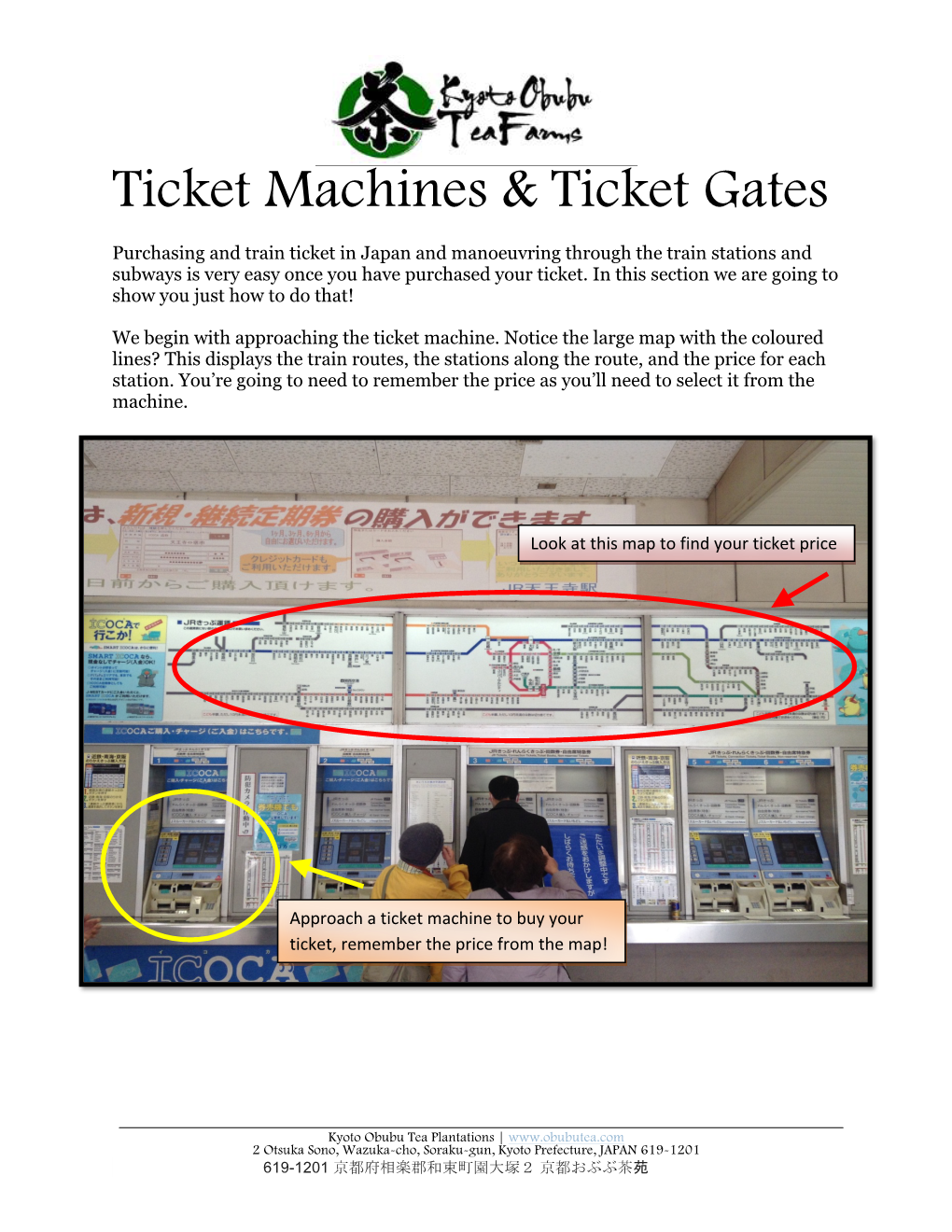 Ticket Machines & Ticket Gates