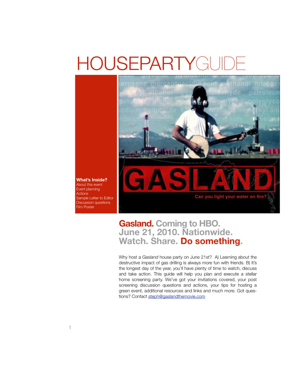 Gasland Guide