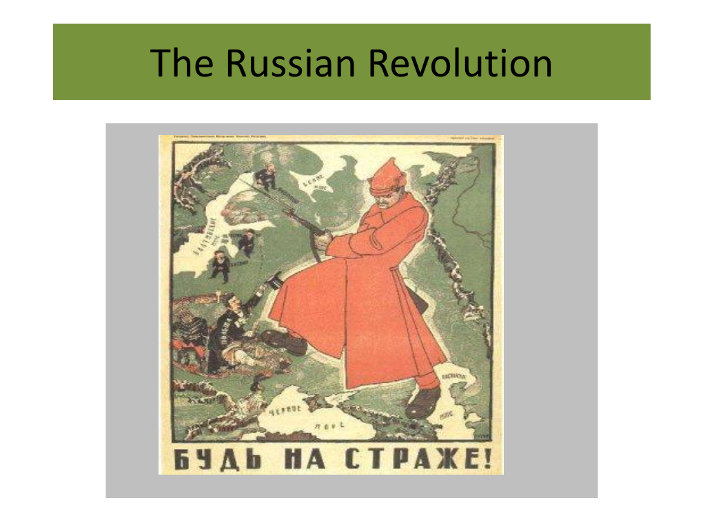 The Russian Revolution