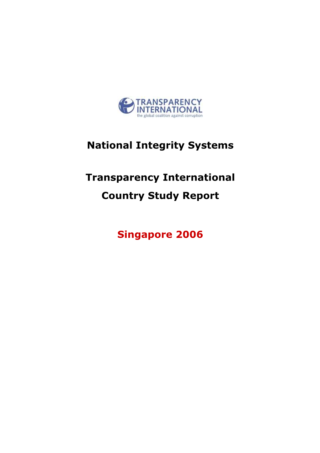 Singapore NIS 2006