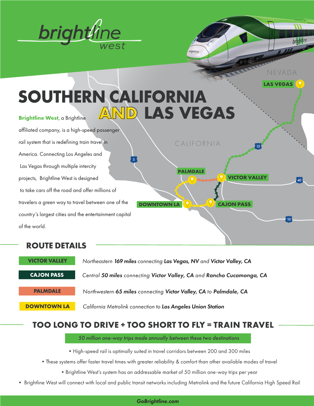 2021 Brightline West Fact Sheet