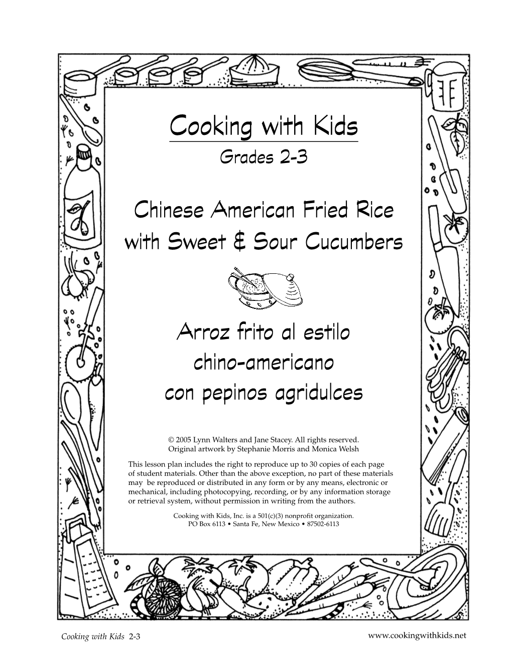 Cooking with Kids Grades 2-3