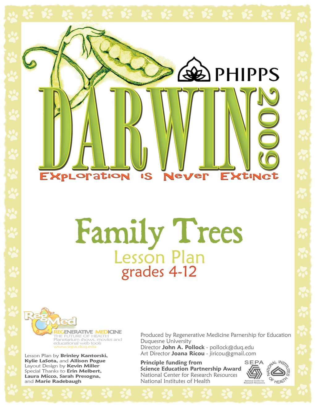 Introduction Family Trees for All Grades