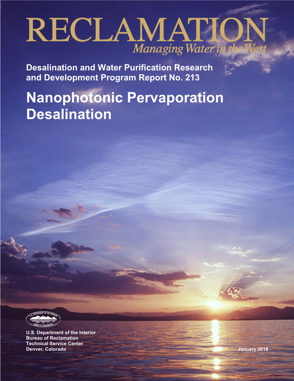 Nanophotonic Pervaporation Desalination
