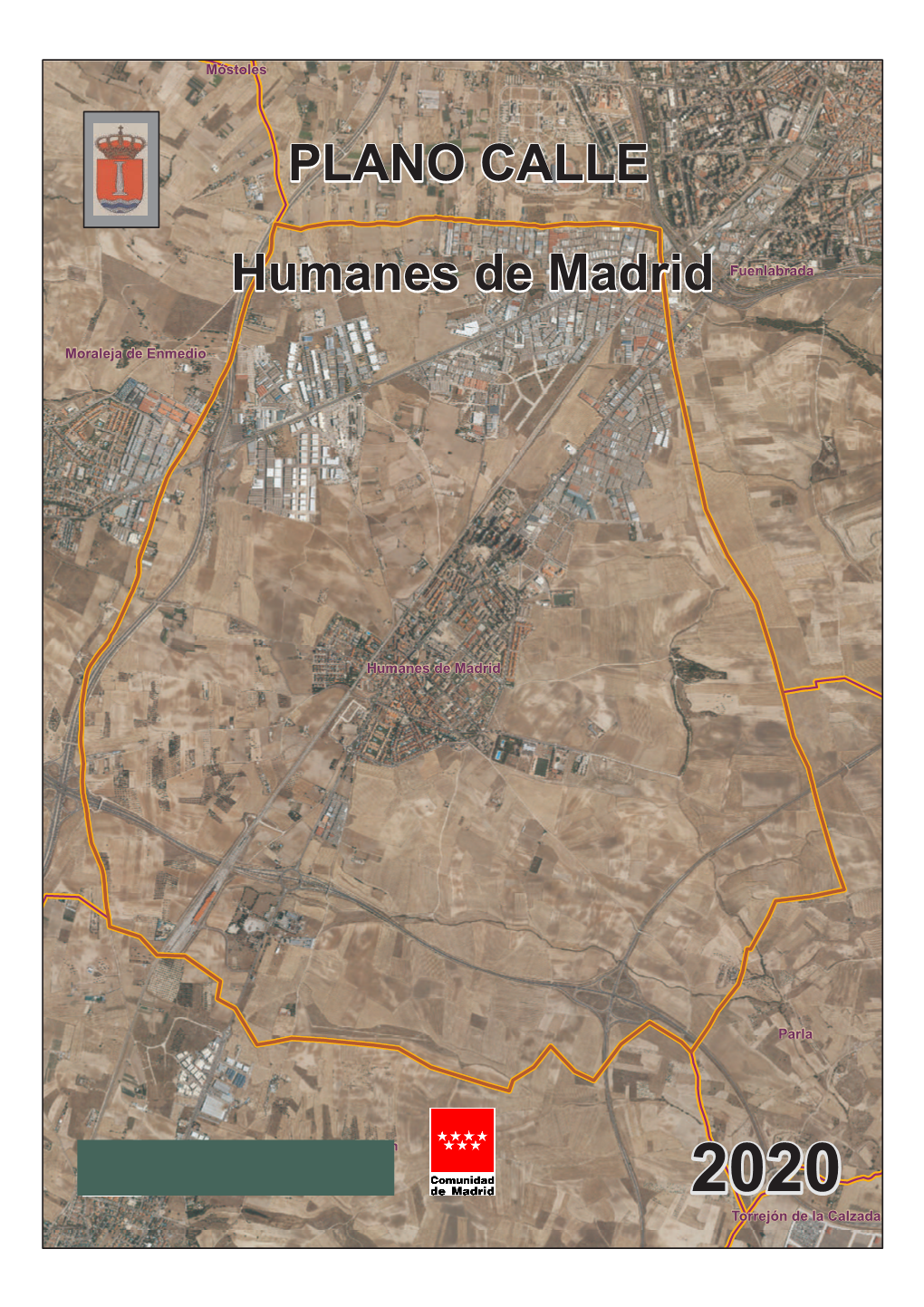 PLANO CALLE Humanes De Madrid