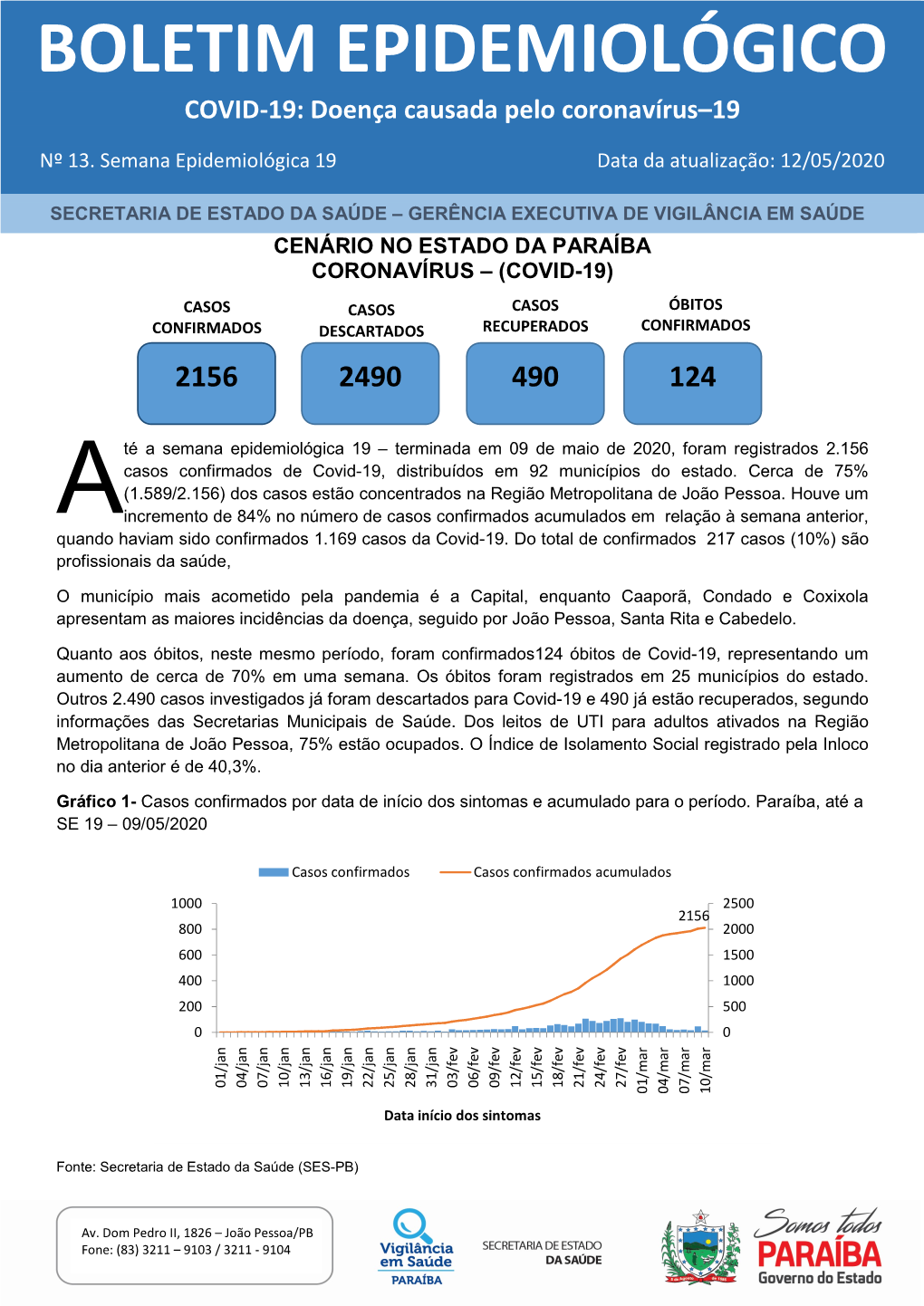 Boletim Epidemiológico 13