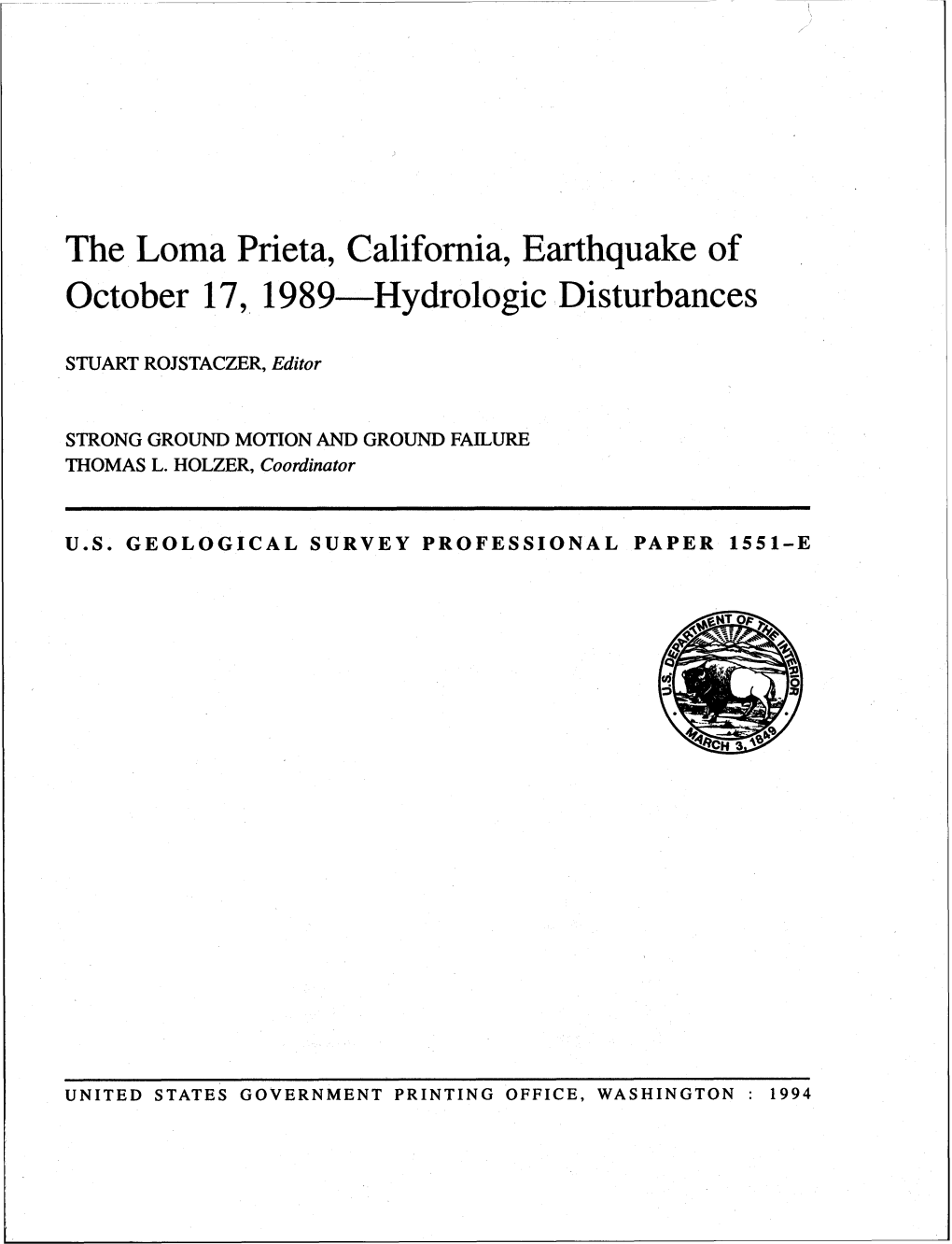 USGS Professional Paper 1550-E