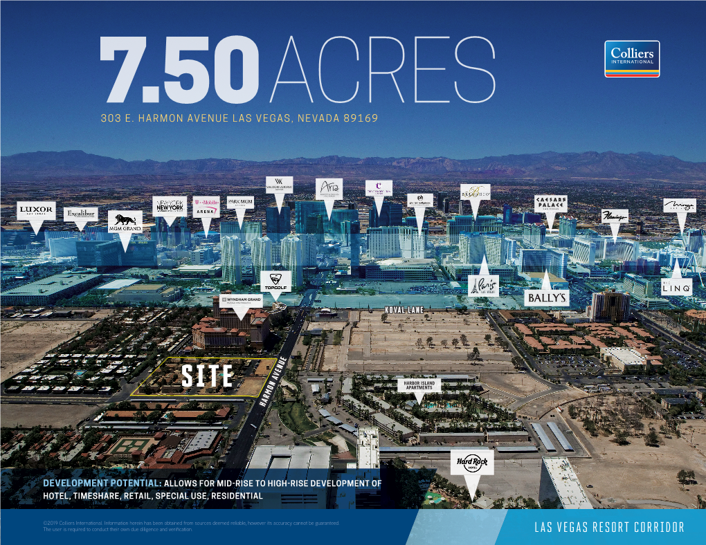 Las Vegas Resort Corridor Located in the Heart of the Las Vegas Resort Corridor