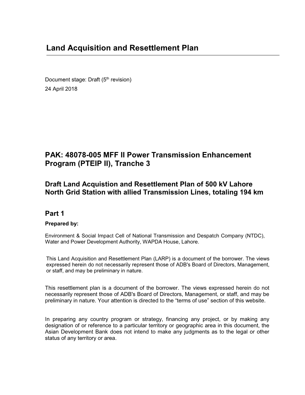 48078-005: Second Power Transmission Enhancement Investment