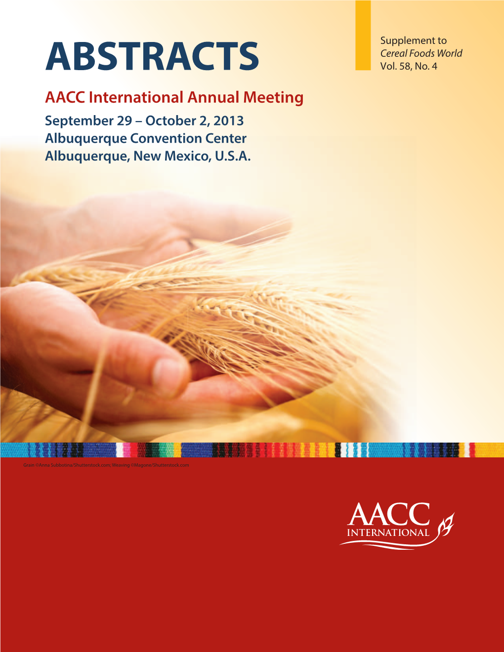 2013 Annual Meeting Abstracts of Symposia Or Science Café Presentations