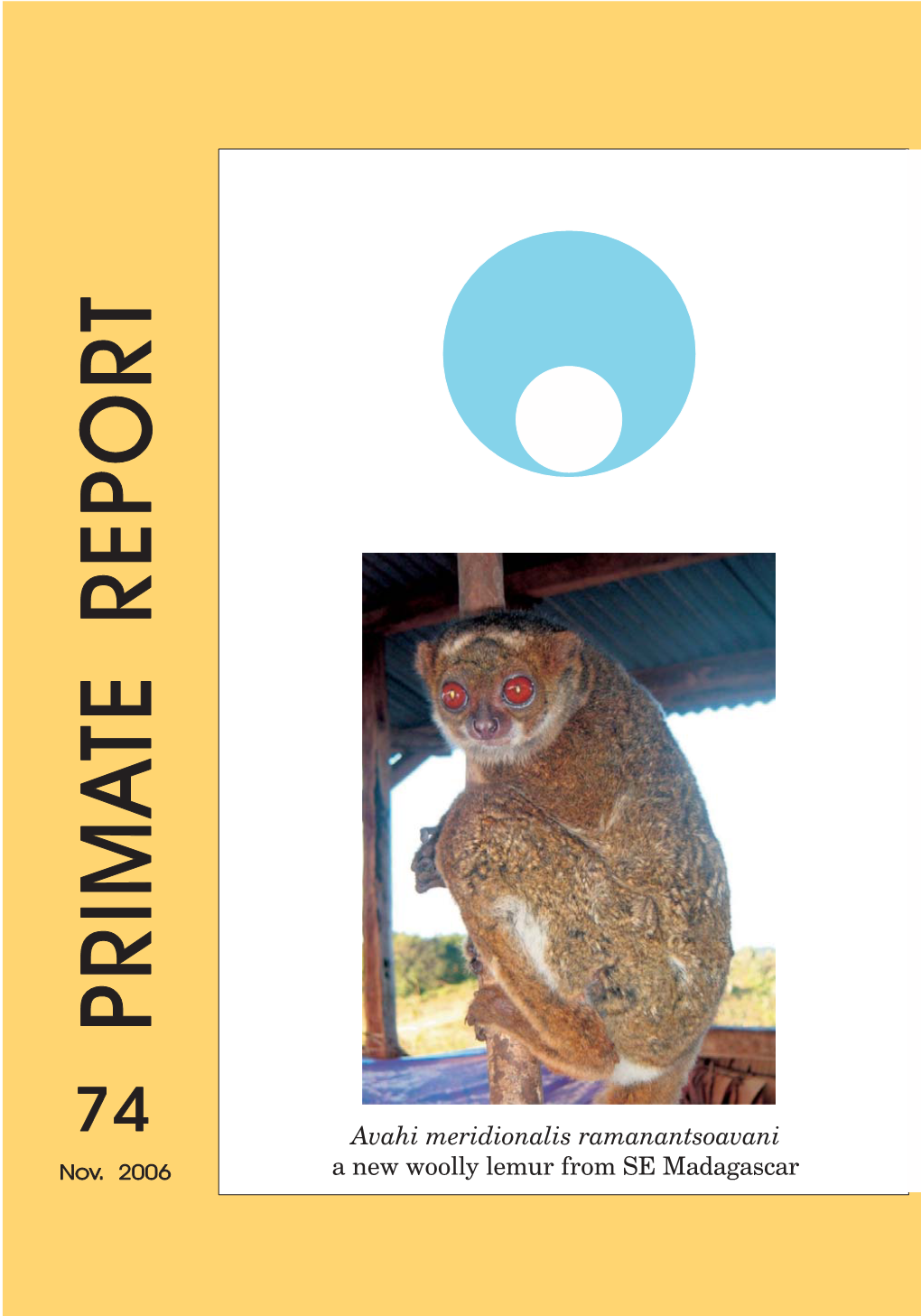 Primate Report Primate Report