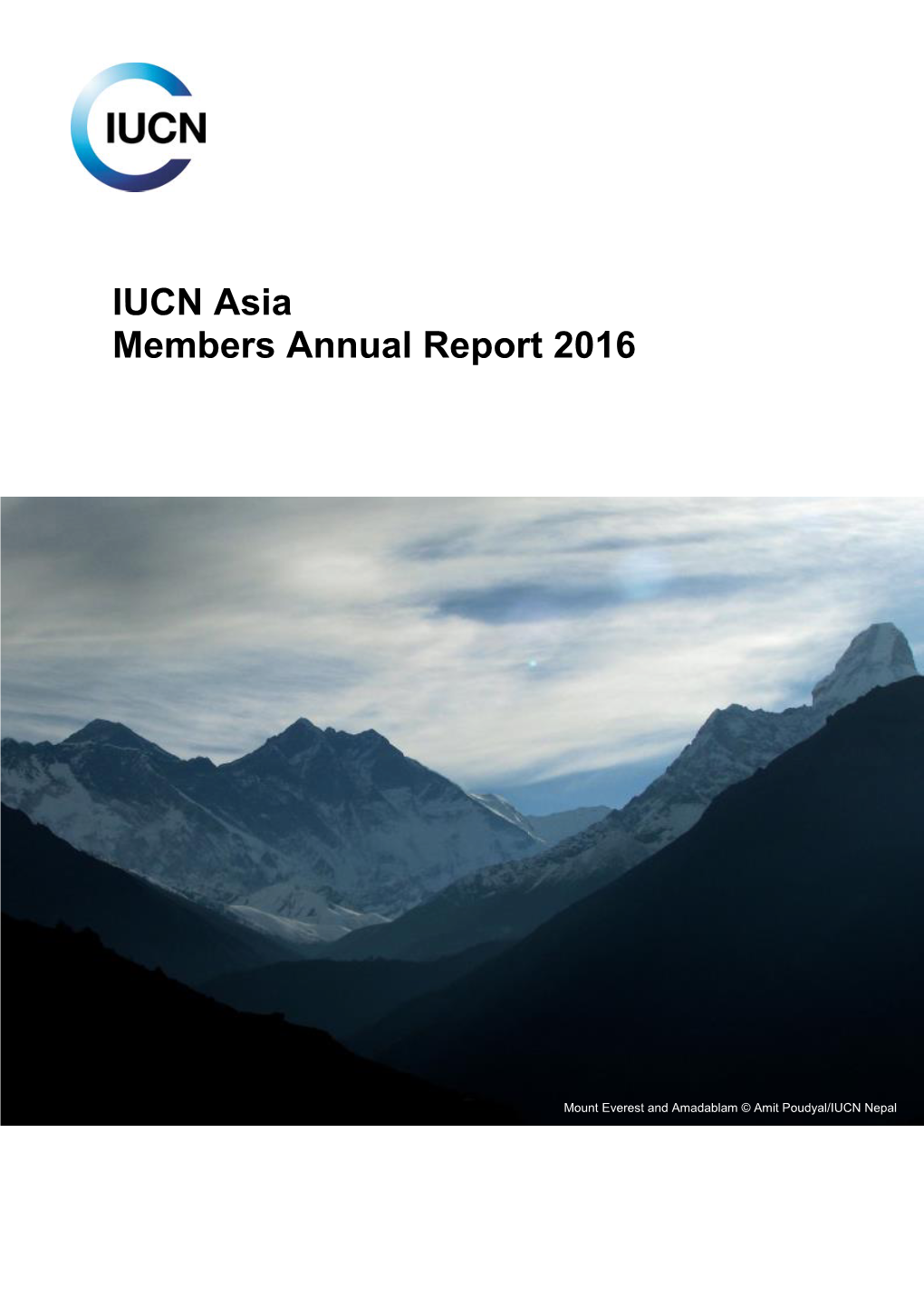 IUCN Asia Members Annual Report 2016