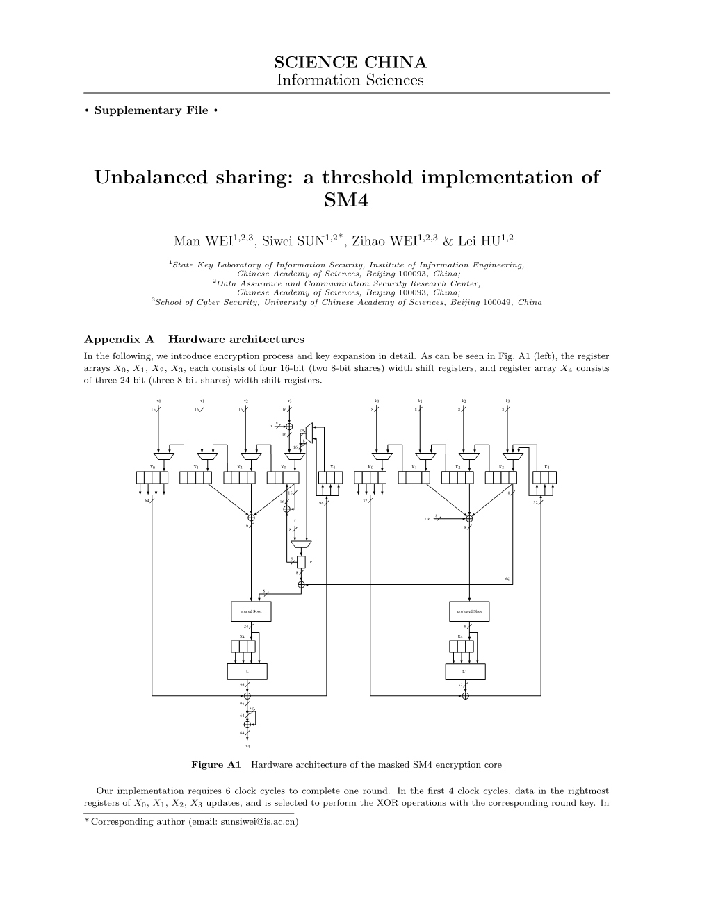 Unbalanced Sharing: a Threshold Implementation of SM4