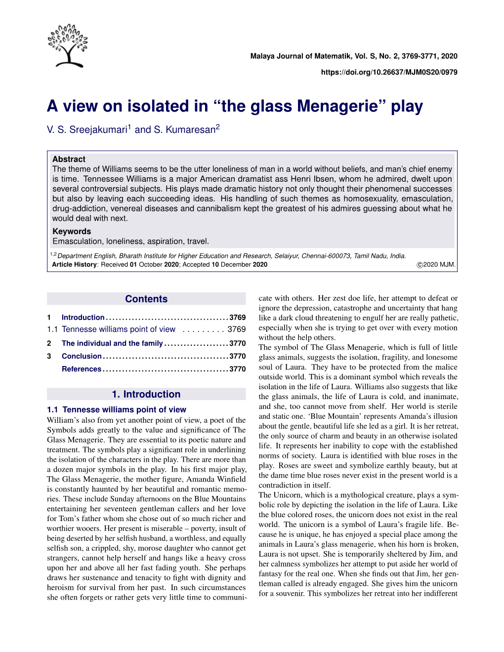 The Glass Menagerie” Play