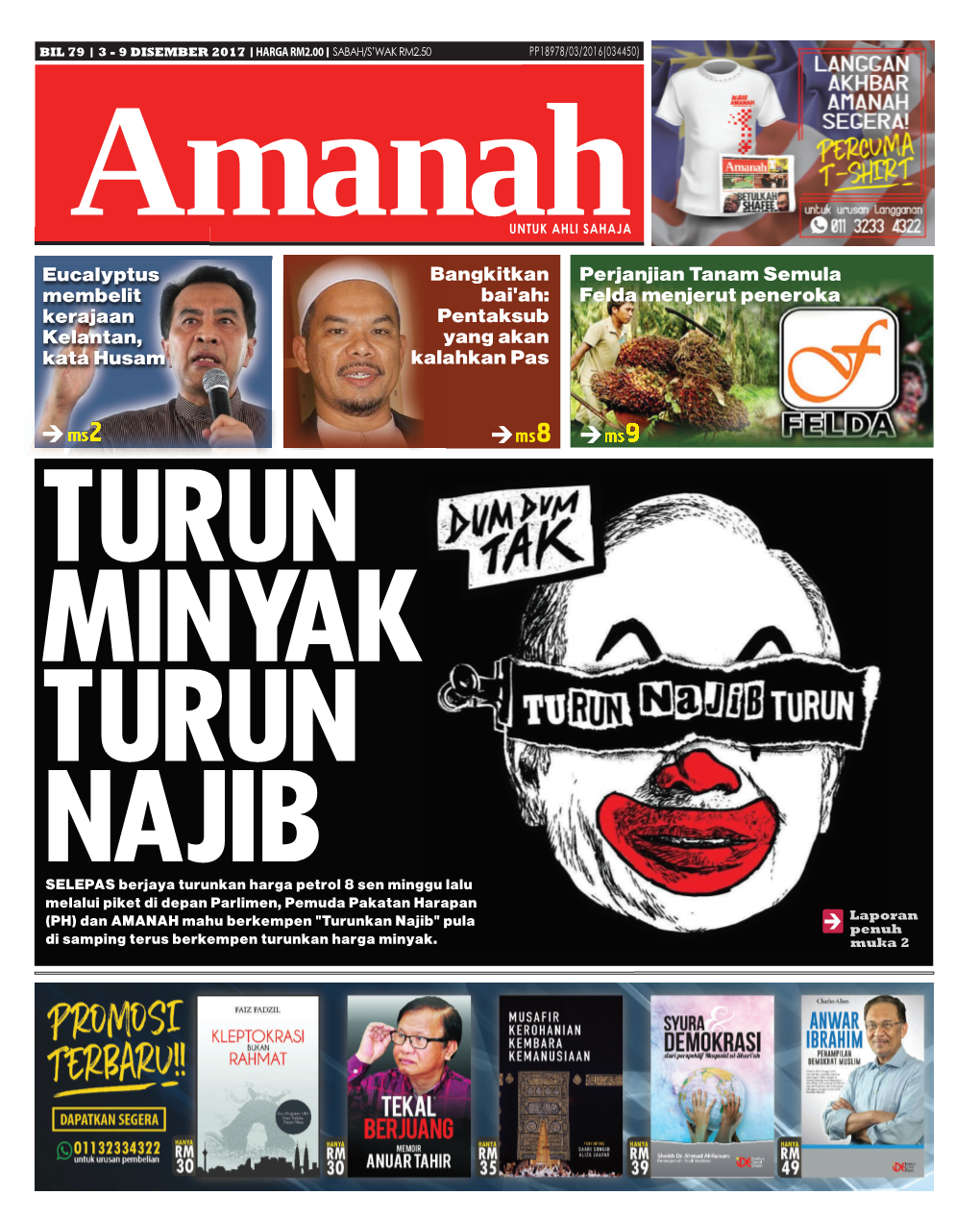 EDISI 79 • 3 - 9 DISEMBER 2017 • Amanah