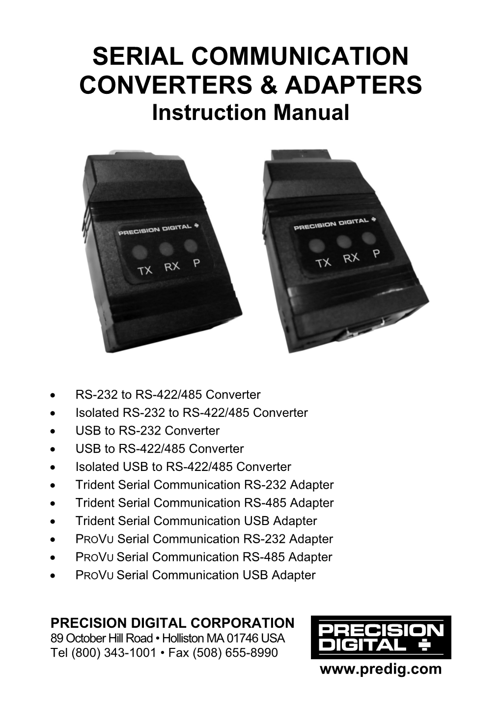 Serial Communication Converters & Adapters