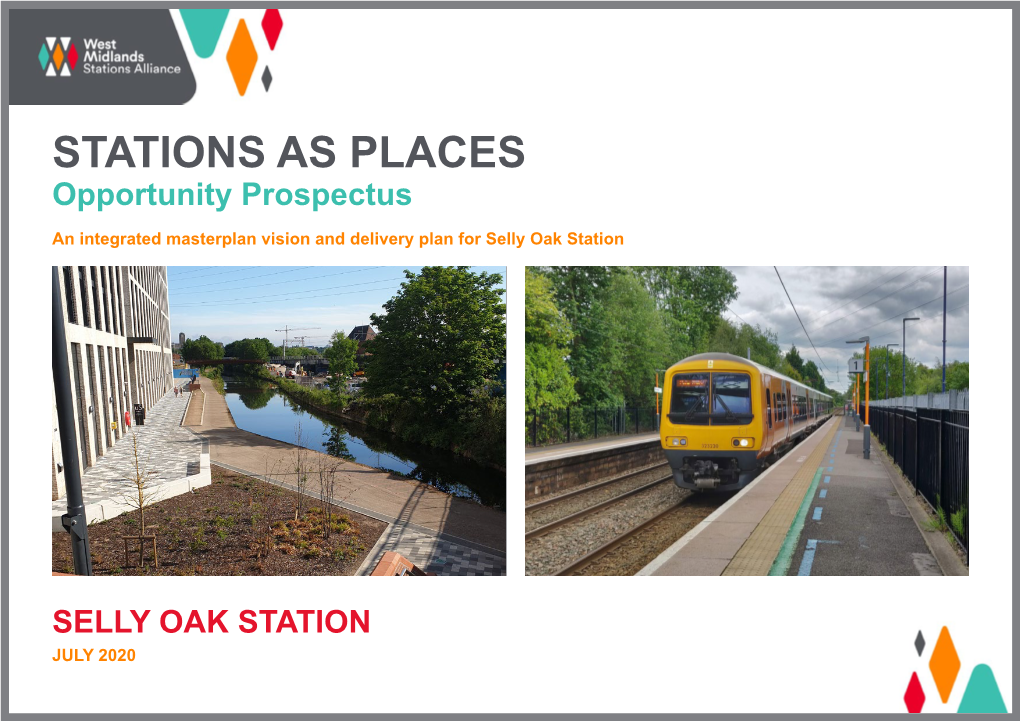 Selly Oak Station Prospectus