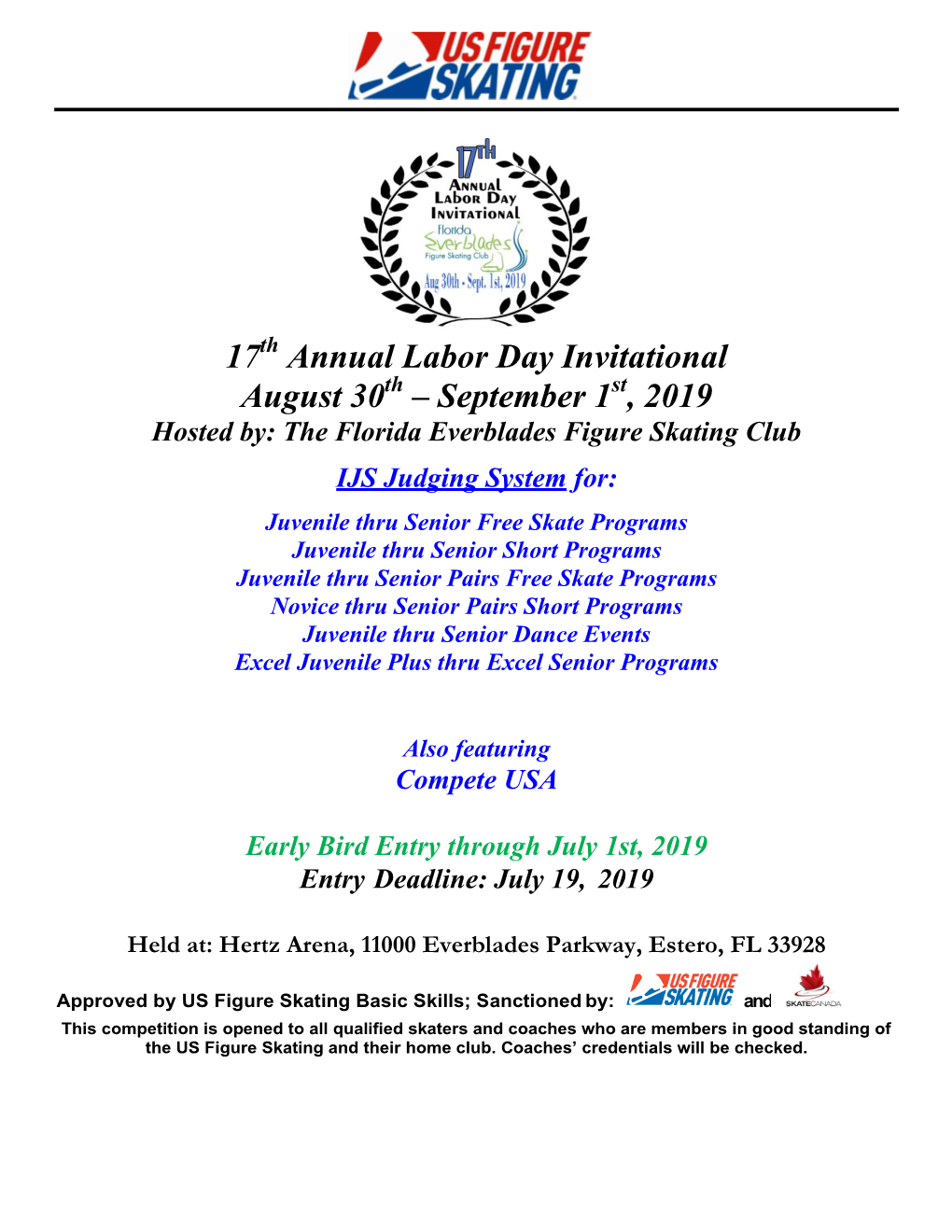 17 Annual Labor Day Invitational August 30 Th