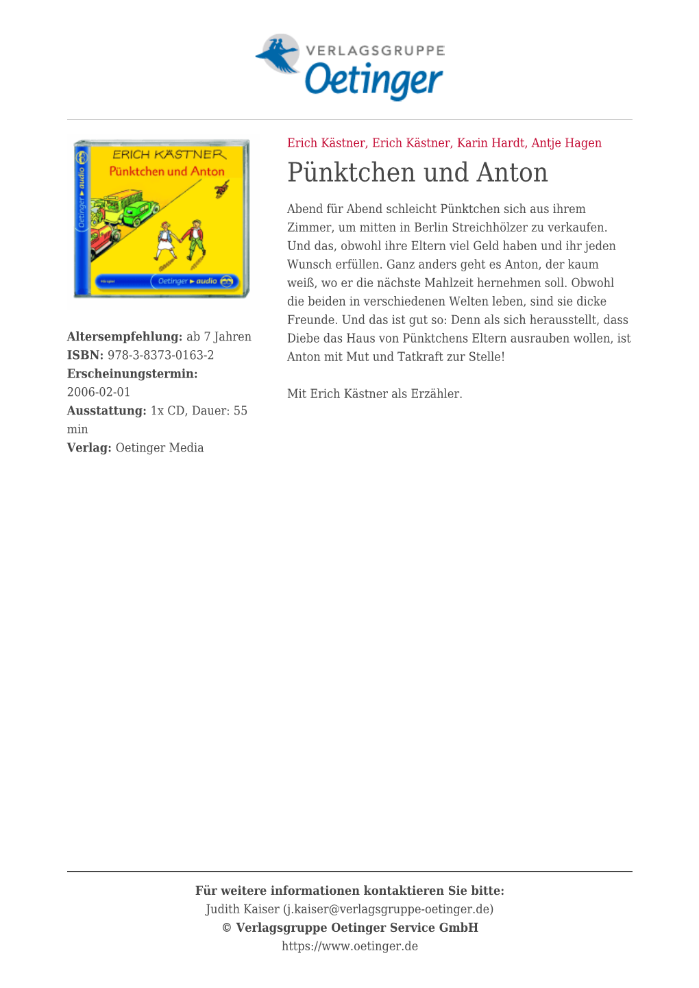 Pünktchen Und Anton